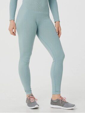 zuda Regular Seamless Leggings-Blue Mist-M/L-NEW-A393224